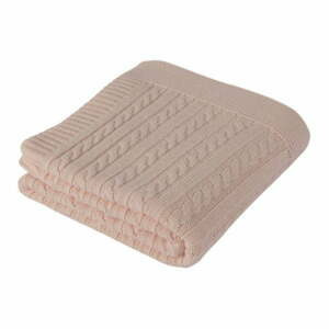 Růžová dětská deka s příměsí bavlny Homemania Decor Lexie